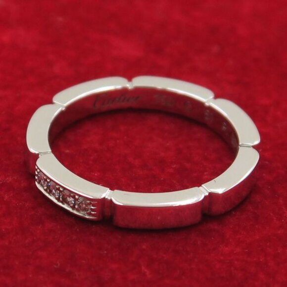 Cartier Maillon Pantel Ring Diamond 51 - Picture 2 of 8